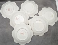 Ludwig Wessel 6 антикварных десертных тарелочек (B088)