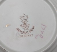 Ludwig Wessel 6 антикварных десертных тарелочек (B088)