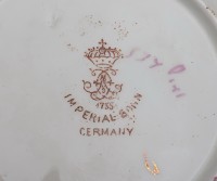 Ludwig Wessel 6 антикварных десертных тарелочек (B088)