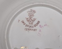 Ludwig Wessel 6 антикварных десертных тарелочек (B088)