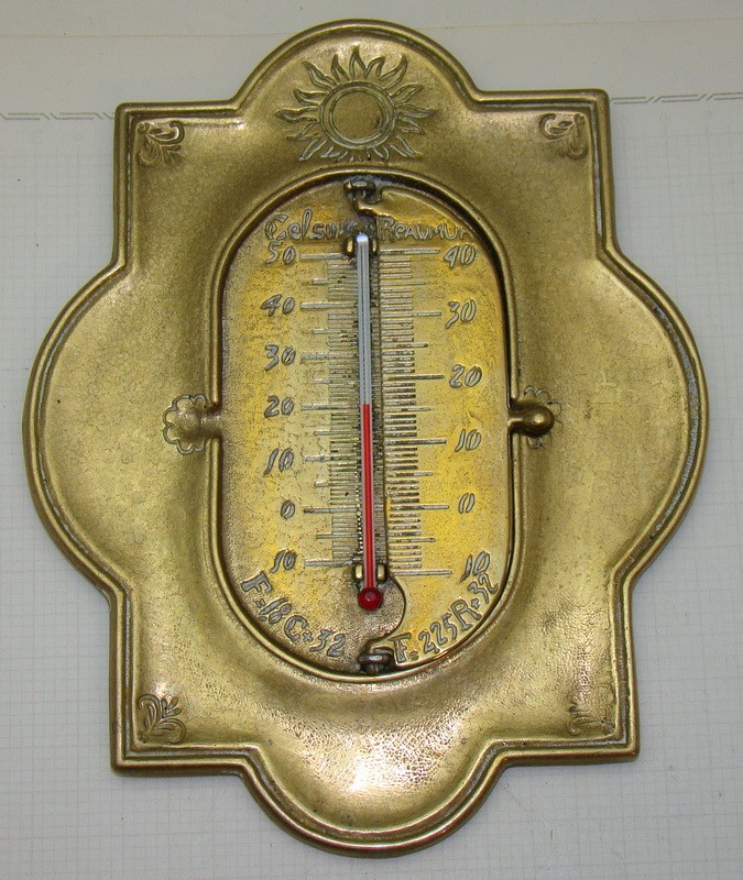 Термометр винтажный (Q982)