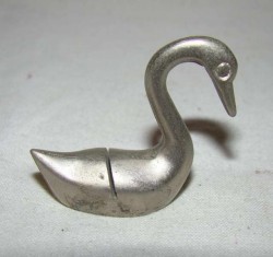 Подставка под визитку "Лебедь" (F332)