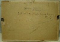 Старинная акварель Горы (Y770)