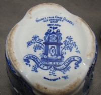 William Ridgway, Son & Co кофейная чашечка и молочник старинные (A103)