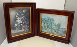 Картины репродукции винтажные 2 шт. (A599)