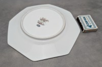 Японский фарфор тарелка винтажная Хризантемы (A994)