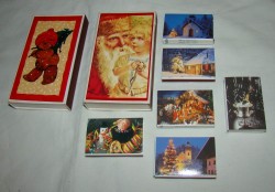 Коллекция новогодних спичечных коробков 8шт. (R876)