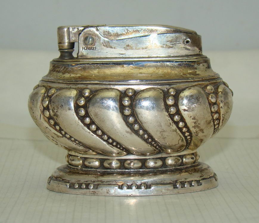 Зажигалка настольная старинная RONSON (P562)