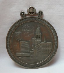 Медаль - плакетка на стену "БЕРЛИН" (J834)