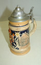 Кружка пивная маленькая керамическая (Q728)