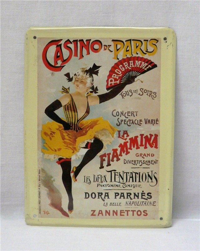 Табличка рекламная жестяная (K403)