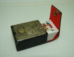 Игральные карты миниатюрные в чехле (U824)