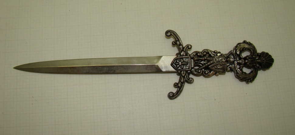 Нож для бумаг Кинжал Рыцарь (X569)
