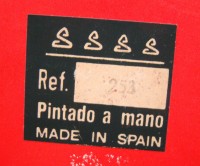 Картина овальная винтажная Цветы (M125)