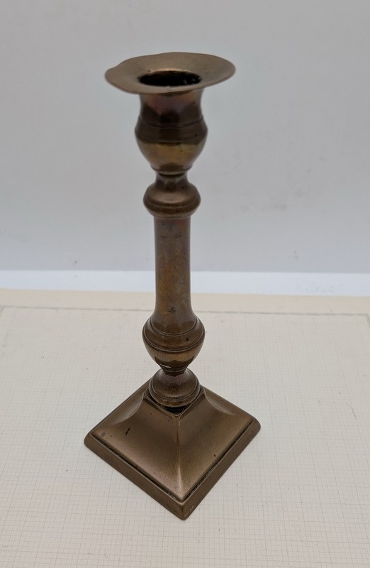 Подсвечник бронзовый старинный (A896)