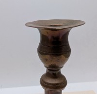 Подсвечник бронзовый старинный (A896)