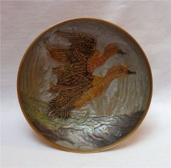 Ваза конфетница "Утки"  (H727)