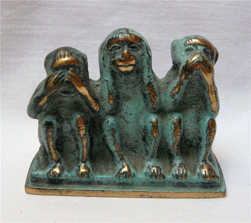 Три обезьяны (R319)