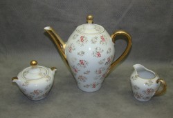 Фарфоровый винтажный набор для кофе (A700)