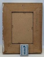 Репродукция на шёлке Девочка с канарейкой (A997)