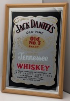 Декоративное барное зеркало Jack Daniel's (B092)