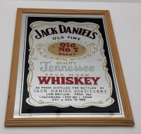 Декоративное барное зеркало Jack Daniel's (B092)