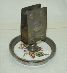 Спичечница настольная старинная (P565)