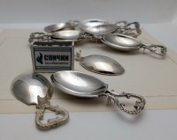 Винтажные деликатесные дегустационные ложечки 14 шт. (A898)