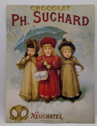 Принт винтажный интерьерный Chocolat Ph. Suchard (B193)