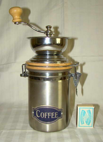Банка кофейная с кофемолкой (H028)