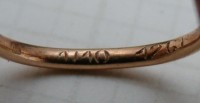 Пенсне старинное золотое с футляром (Q839)