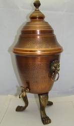 Mecap бульотка самовар медный старинный (Y677)