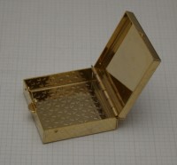 Таблетница винтажная Фиалки (M614)