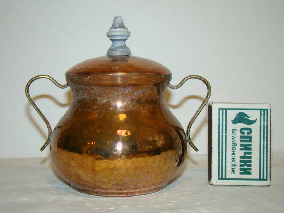 Сахарница медная (T302)