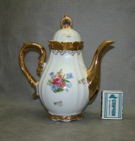 Кофейник фарфоровый винтажный (A702)