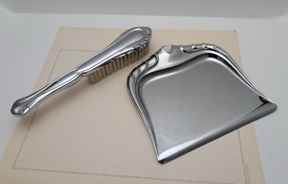 Совочек со щеткой винтажные (A899)