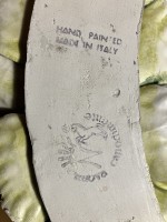 Capodimonte крупная винтажная цветочная композиция (B094)