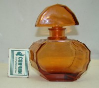 Флакон парфюмерный старинный (Q733)