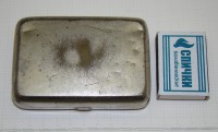 Старинный дорожный футляр табакерка (X937)