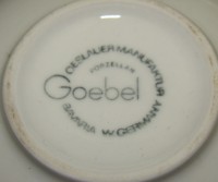 Goebel шкатулка фарфоровая винтажная (M420)