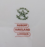 Limoges винтажные десертные тарелочки 2 шт. (B195)