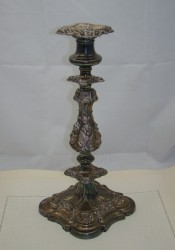 Подсвечник большой старинный в викторианском стиле (X043)