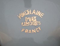 Limoges шкатулка на ножках винтажная (M421)