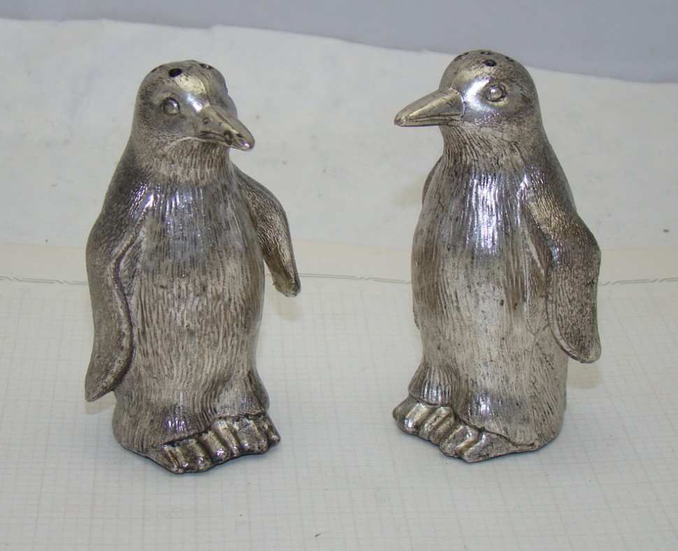 Солонка и перечница "Пингвины" (V816)