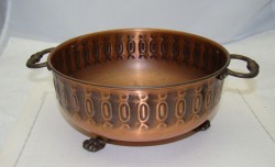 Посудина блюдо медное (Q057)