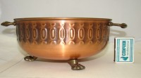 Посудина блюдо медное (Q057)