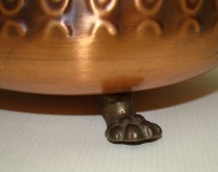 Посудина блюдо медное (Q057)