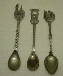 Ложки коллекционные 3 шт. (W644)