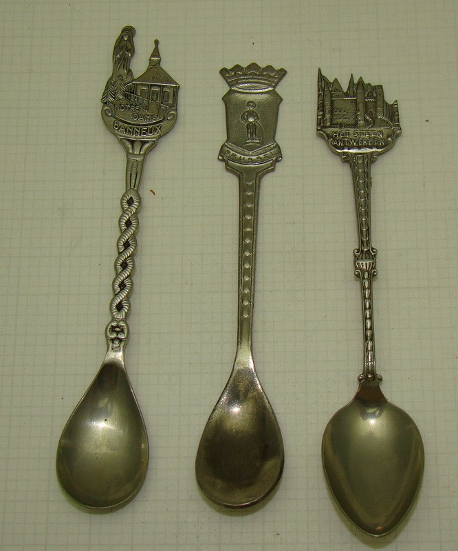 Ложки коллекционные 3 шт. (W644)