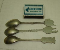 Ложки коллекционные 3 шт. (W644)